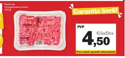 TOP Cash & Carry Pasta de llonganissa mixta oferta