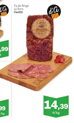 TOP Cash & Carry CARLIT Pa de fetge al forn oferta