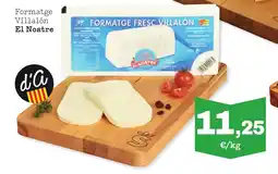 TOP Cash & Carry EL NOSTRE Formatge Villalón oferta