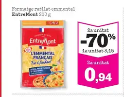 TOP Cash & Carry ENTREMONT Formatge ratllat emmental oferta