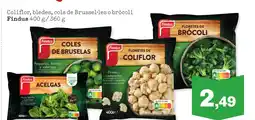 TOP Cash & Carry FINDUS Coliflor, bledes, cols de Brussel·les o bròcoli oferta