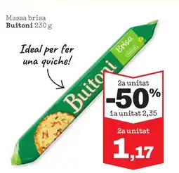 TOP Cash & Carry BUITONI Massa brisa oferta