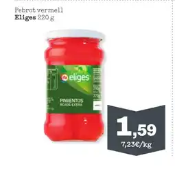 TOP Cash & Carry ELIGES Pebrot vermell oferta
