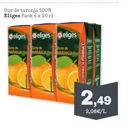 TOP Cash & Carry ELIGES Suc de taronja 100% oferta