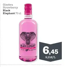 TOP Cash & Carry BLACK ELEPHANT Ginebra Strawberry oferta