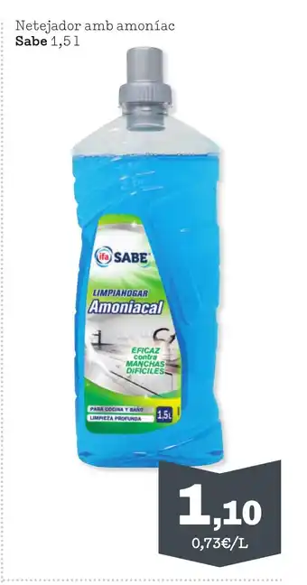 SABE Netejador amb amoníac