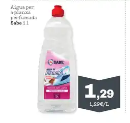 TOP Cash & Carry SABE Aigua per a planxa perfumada oferta