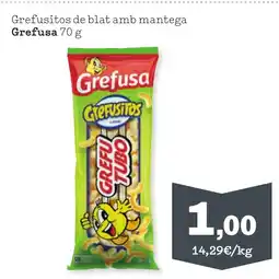 TOP Cash & Carry GREFUSA Grefusitos de blat amb mantega oferta