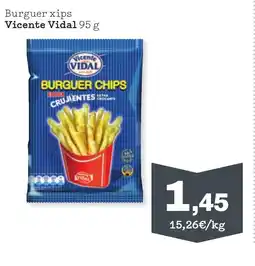 TOP Cash & Carry VICENT VIDAL Burguer xips oferta
