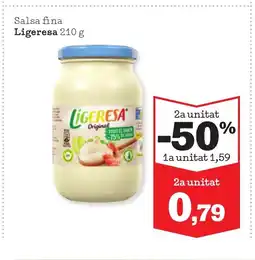 TOP Cash & Carry LIGERESA Salsa fina oferta