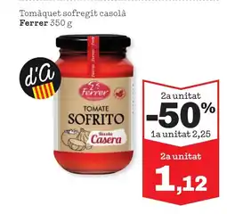 TOP Cash & Carry FERRER Tomàquet sofregit casolà oferta
