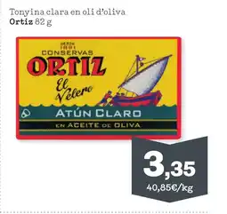 TOP Cash & Carry ORTIZ Tonyina clara en oli d'oliva oferta