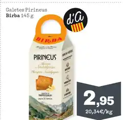 TOP Cash & Carry BIRBA Galetes Pirineus oferta