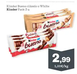 TOP Cash & Carry KINDER Bueno clàssico White oferta