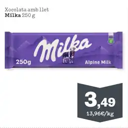 TOP Cash & Carry MILKA Xocolata amb llet oferta