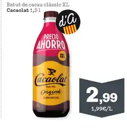 TOP Cash & Carry CACAOLAT Batut de cacau clàssic XL oferta