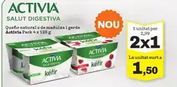 TOP Cash & Carry ACTIVIA Quefir natural o de maduixa i gerds oferta