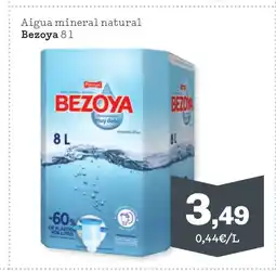 TOP Cash & Carry BEZOYA Aigua mineral natural oferta