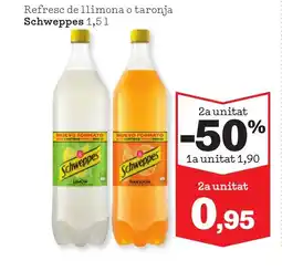 TOP Cash & Carry SCHWEPPES Refresc de llimona o taronja oferta