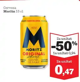 TOP Cash & Carry MORITZ Cervesa oferta