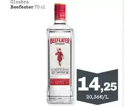 TOP Cash & Carry BEEFEATER Ginebra oferta