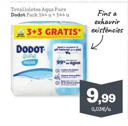TOP Cash & Carry DODOT Tovalloletes Aqua Pure oferta
