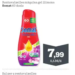 TOP Cash & Carry SOMAT Rentavaixelles màquina gel llimona oferta