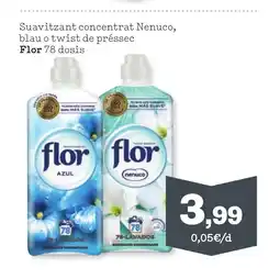 TOP Cash & Carry FLOR Suavitzant concentrat Nenuco, blau o twist de préssec oferta