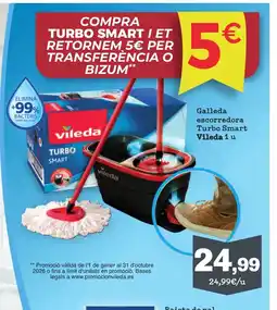 TOP Cash & Carry VILEDA Galleda escorredora Turbo Smart oferta