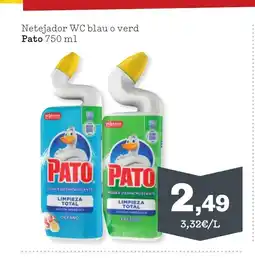 TOP Cash & Carry PATO Netejador WC blau o verd oferta