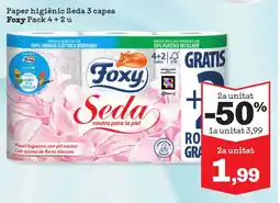 TOP Cash & Carry FOXY Paper higiènic Seda 3 capes oferta