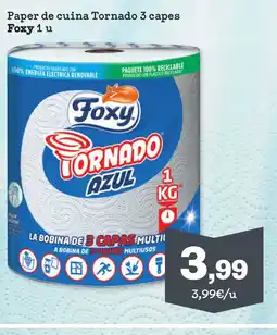 TOP Cash & Carry FOXY Paper de cuina Tornado 3 capes oferta