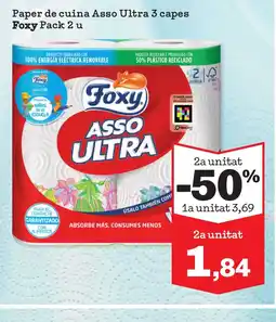 TOP Cash & Carry FOXY Paper de cuina Asso Ultra 3 capes oferta