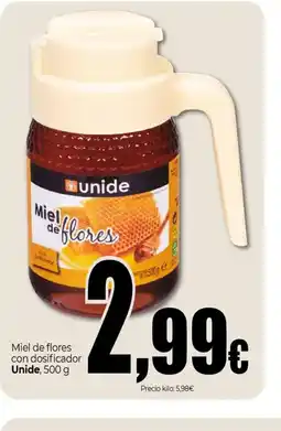 Unide Market UNIDE Miel de flores con dosificador oferta