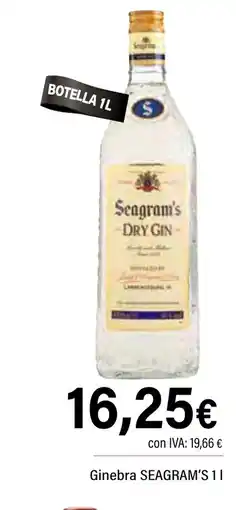 Cash Ifa SEAGRAM'S Ginebra oferta
