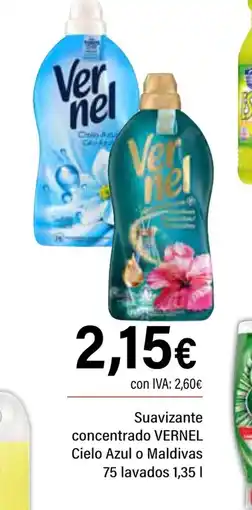 Cash Ifa VERNEL Suavizante concentrado Cielo Azul o Maldivas oferta