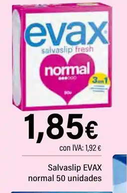 Cash Ifa EVAX Salvaslip normal 50 unidades oferta