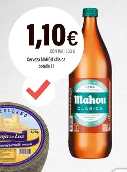 Cash Ifa MAHOU Cerveza clásica oferta