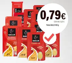 Cash Ifa GALLO Pasta oferta