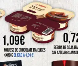 Claudio IFA ELIGES Mousse de chocolate oferta