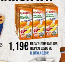 Claudio IFA ELIGES Fruta y leche tropical oferta
