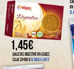 Claudio IFA ELIGES Galletas digestive oferta