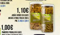 Claudio IFA ELIGES Judías verdes anchas o finas frasco oferta