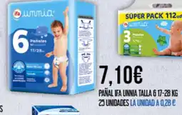Claudio IFA UNNIA Pañal talla oferta