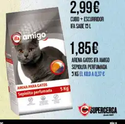 Claudio IFA AMIGO Arena gatos sepiolita perfumada oferta