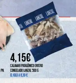 Claudio LANZAL Calamar patagónico entero congelado oferta