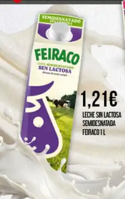 Claudio FEIRACO Leche sin lactosa semidesnatada oferta