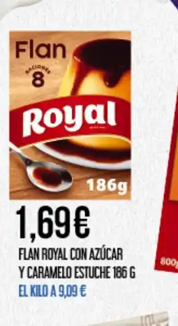 Claudio ROYAL Flan con azúcar y caramelo estuche oferta