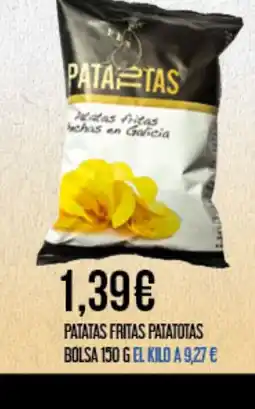 Claudio PATATOTAS Patatas fritas bolsa oferta