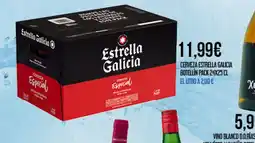 Claudio ESTRELLA GALICIA Cerveza botellín oferta